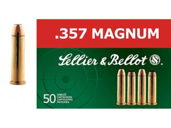 MUNICION METALICA S&B CL.357 MAGNUM SP - 158 GRS. - Imagen 2