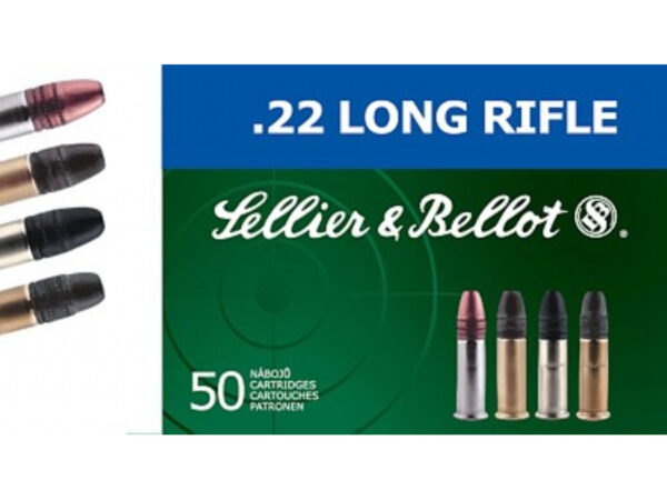 MUNICION METALICA S&B CL.22LR CLUB - 40 GRS. - Imagen 2