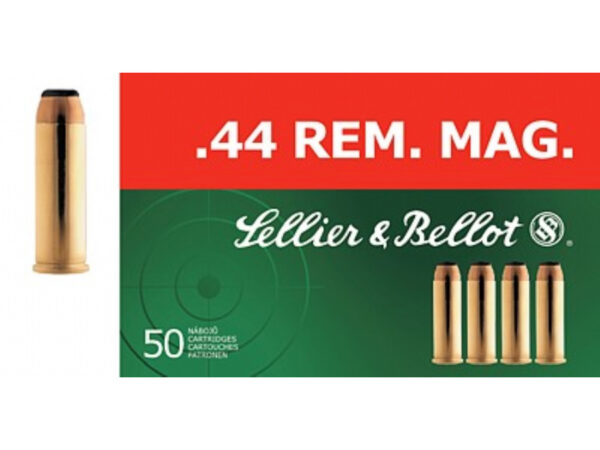 MUNICION METALICA S&B CL.44 REM.MAG. SP - 240 GRS. - Imagen 2