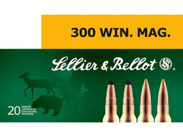 MUNICION METALICA S&B CL.300 WIN.MAG. SPCE - 180 GRS. - Imagen 2