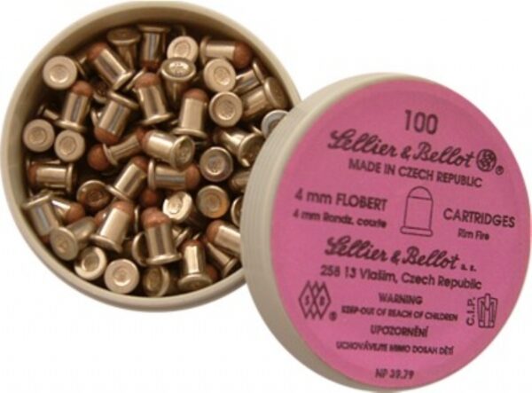 MUNICION FLOBERT S&B CL.4MM RANDZ CURTE