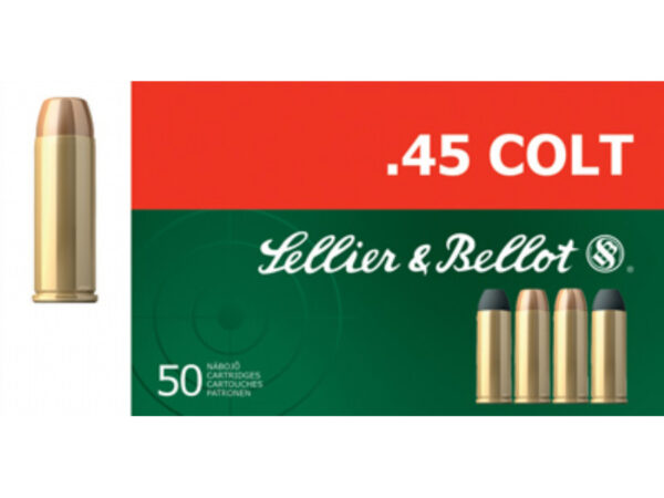 MUNICION METALICA S&B CL.45 LONG COLT LFN - 250 GRS. - Imagen 2