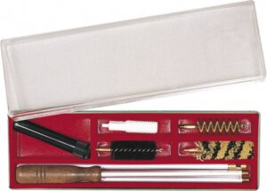 KIT DE LIMPIEZA 3 PIEZAS CON BOTELLA PARA ESCOPETA