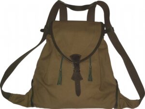 ZURRON DE LONA VERDE CON FUNDA