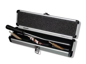 KIT DE LIMPIEZA ESTUCHE DE ALUMINIO PARA ESCOPETA Y RIFLE