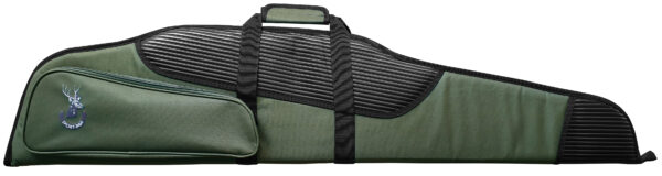 FUNDA PARA RIFLE CON VISOR ACOLCHADA VERDE CON REFUERZOS